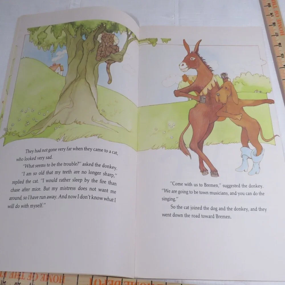 The Bremen Town Musicians BIG BOOKS (almost 2 feet tall) Classroom